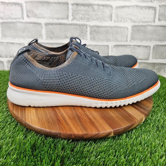 Cole Haan Zerogrand Shoes Mens Size 13 M Gray Stitchlite Oxford Lace Up C31910 Cole Haan Men Zerogrand Stitchlite Oxford - Walmart.com main image 3